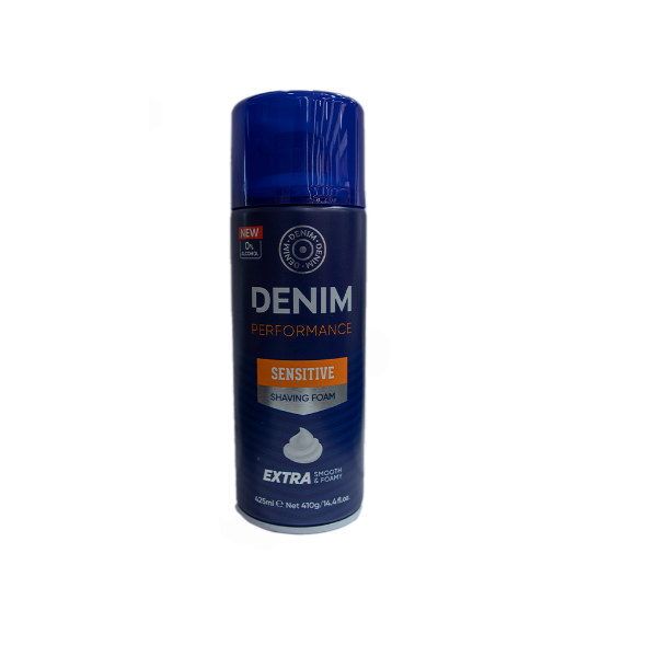 Denim Performance Sensitive Shaving Foam 425ml - Shams Shopping Centre Denim  