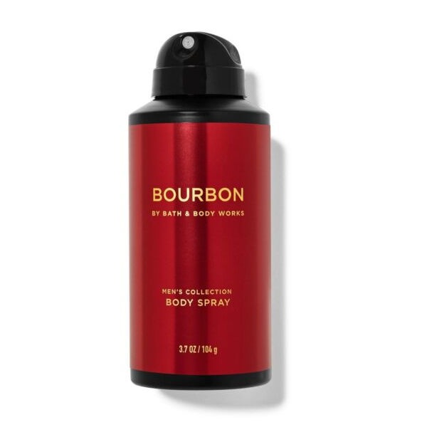 BBW Men's Bourbon Body Spray 104g - Shams Shopping Centre Bath & Body Works  
