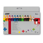 Lamy 3Plus Box 12 Crayons LM2400988 - Shams Shopping Centre Lamy  