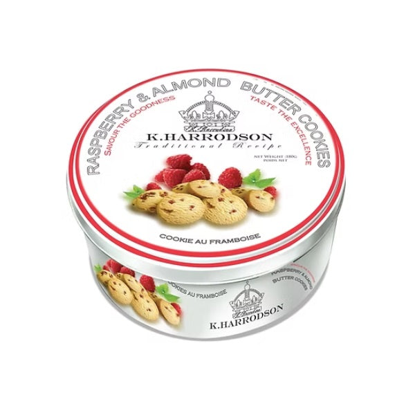 K.Harrodson Raspberry & Almond Butter Cookies 400g