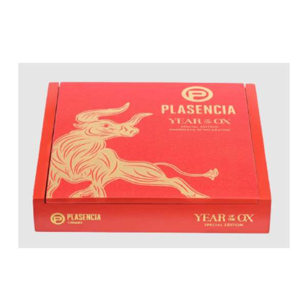 Plasencia Year of The Ox 8-Cigar Box  (Full Box) - Shams Shopping Centre Plasencia  