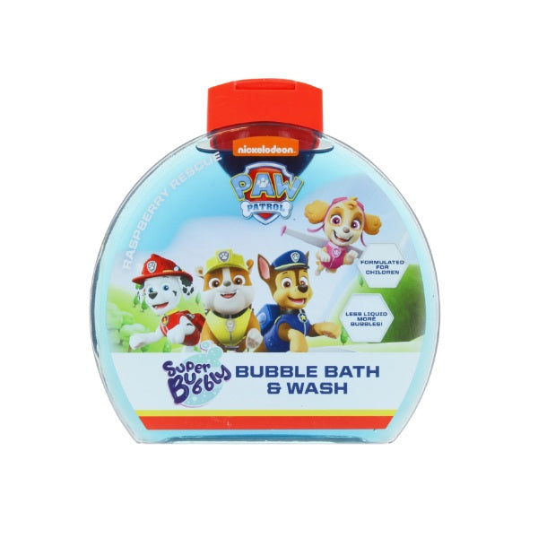 Paw Patrol Raspberry Rescue Bubble Bath & Wash 300ml - Shams Shopping Centre Paw Patrol  