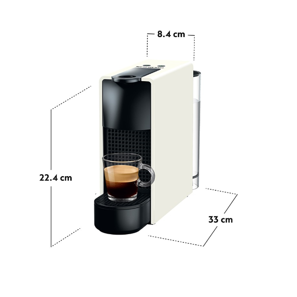 Nespresso Essenza Mini C30 White Coffee Machine - Shams Shopping Centre Nespresso  