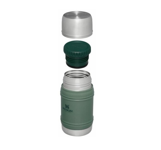 Stanley Artisan Thermal Food Jar 17oz 10-11426-004 Hammertone Green - Shams Shopping Centre Stanley  