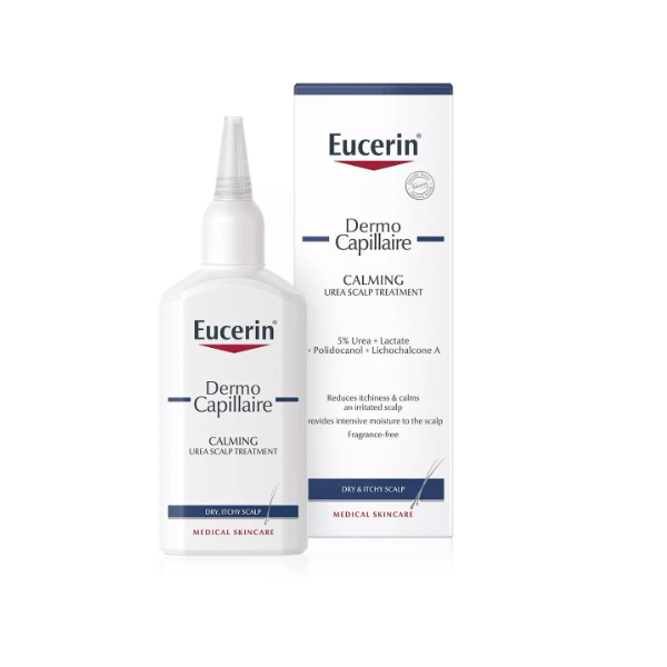 Eucerin Dermo Capillaire Calming Urea Scalp Treatment 100ml - Shams Shopping Centre Eucerin  