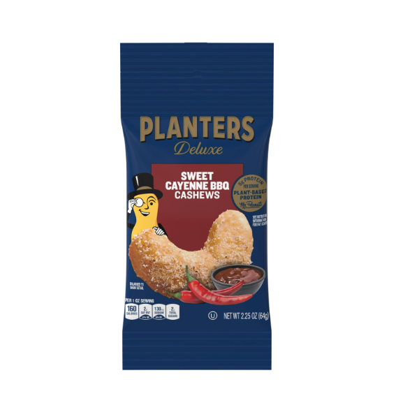 Planters Sweet Cayenne BBQ Snack Nuts 2.25OZ (64g) - Shams Shopping Centre Planters  