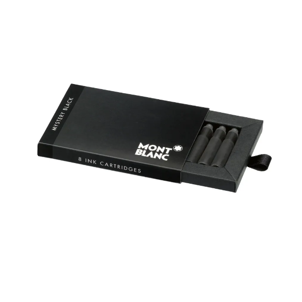 Mont Blanc Mystery Black 8 Ink Cartridges