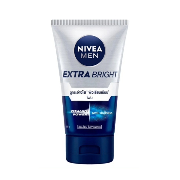 Nivea Men Extra Bright Facial Foam 100g - Shams Shopping Centre Nivea  