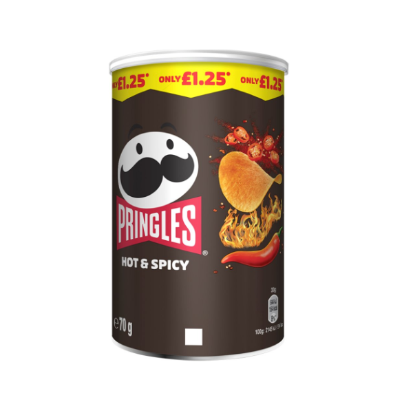 Pringles Hot & Spicy 70g - Shams Shopping Centre Pringles  