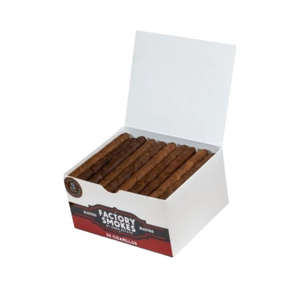 Factory Smokes Maduro 50 Cigarillos Box - Shams Shopping Centre Factory Smoke  