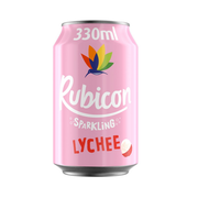 Rubicon Sparkling Lychee Can 330ml - Shams Shopping Centre Rubicon  