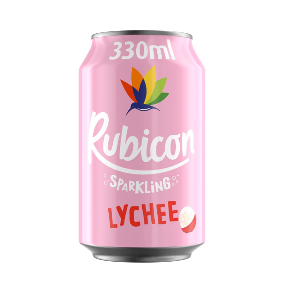 Rubicon Sparkling Lychee Can 330ml - Shams Shopping Centre Rubicon  