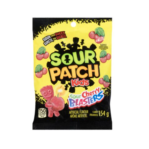 Sour Patch Kids Sour Cherry Blasters 154g - Shams Shopping Centre Sour Patch  