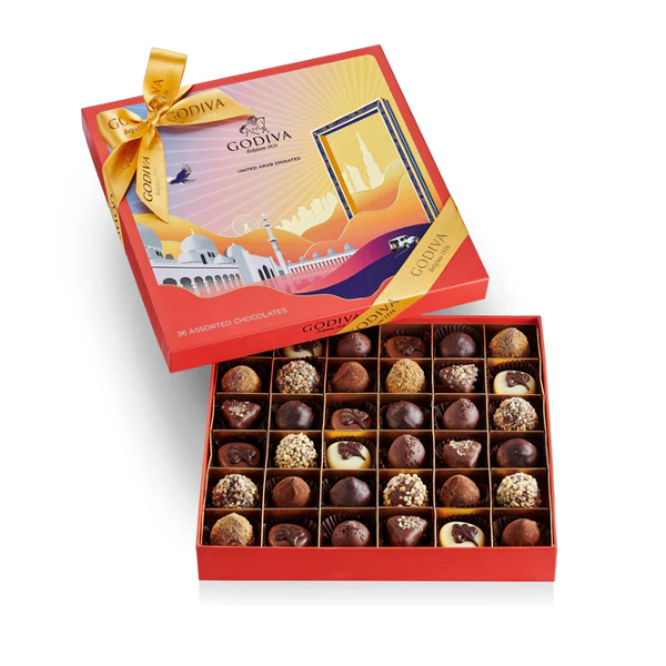 Godiva Heritage 36p Gift Box - Shams Shopping Centre Godiva  
