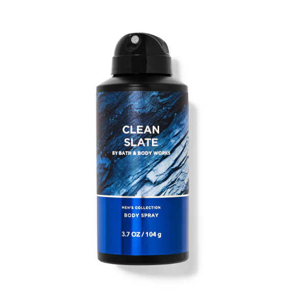 BBW Men's Clean Salte Body Spray 104g - Shams Shopping Centre Bath & Body Works  