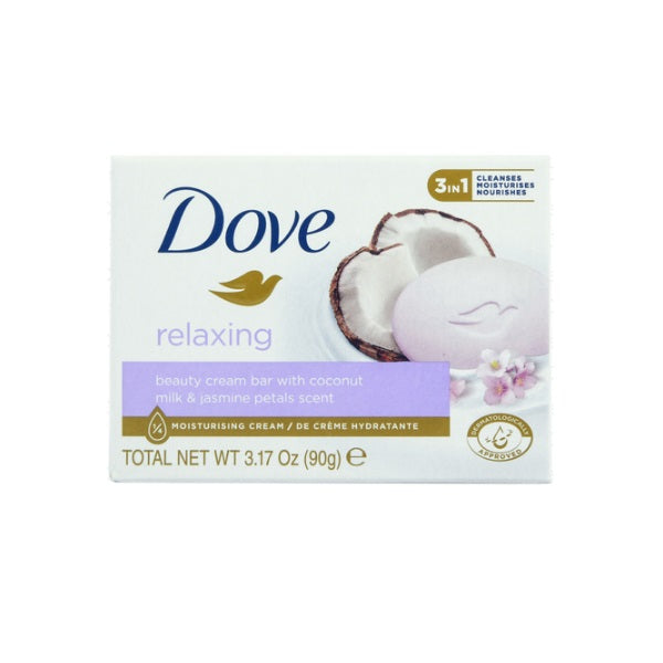 Dove Relaxing Soap Bar 90gx4pcs