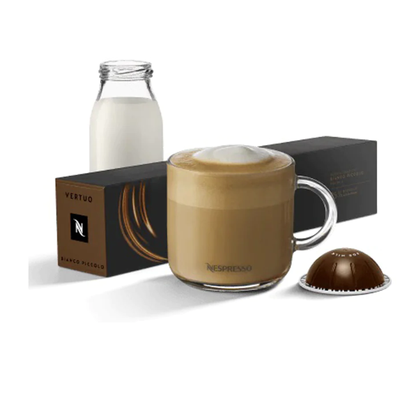 Nespresso Bianco Piccolo Pods 85% 62g - Shams Shopping Centre Nespresso  