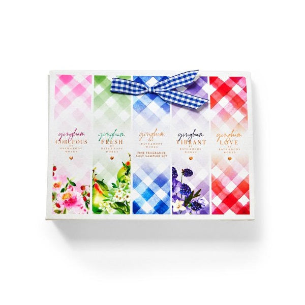 BBW Gingham Mist Gift Set - Shams Shopping Centre Bath & Body Works  