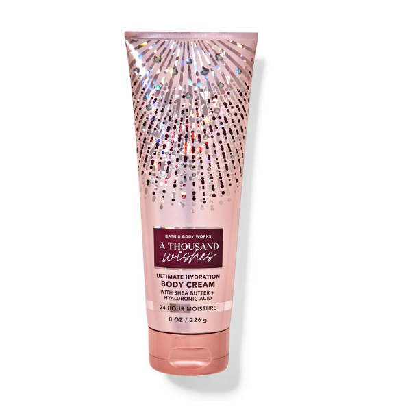 BBW A thousand Wishes Ultimate Hydration Version 1 Body Cream 226g - Shams Shopping Centre Bath & Body Works  