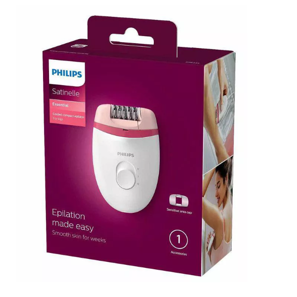 Philips Essential Corded Compact Epilator BRE235