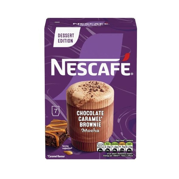 Nescafe Chocolate Caramel Brownie Mocha 149.8g - Shams Shopping Centre Nestle  