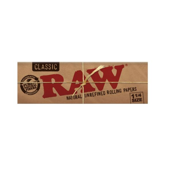 Raw Classic Rolling Paper 1-1/4 50p