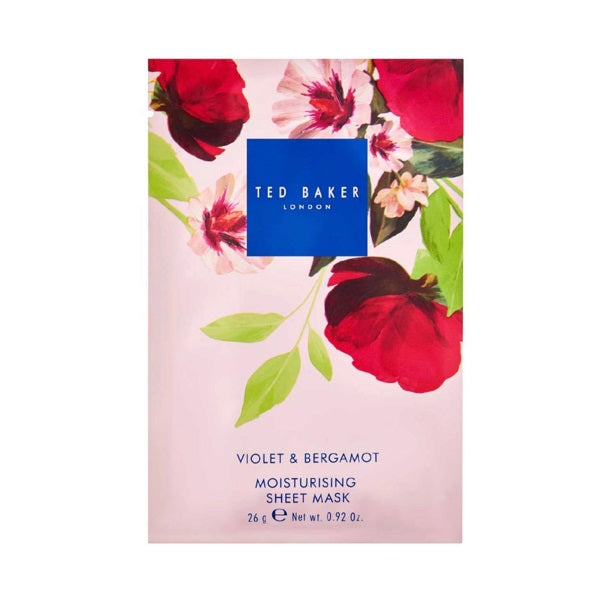 Ted Baker Voilet & Bergamot Moisturising Sheet Mask 26g - Shams Shopping Centre Ted Baker  