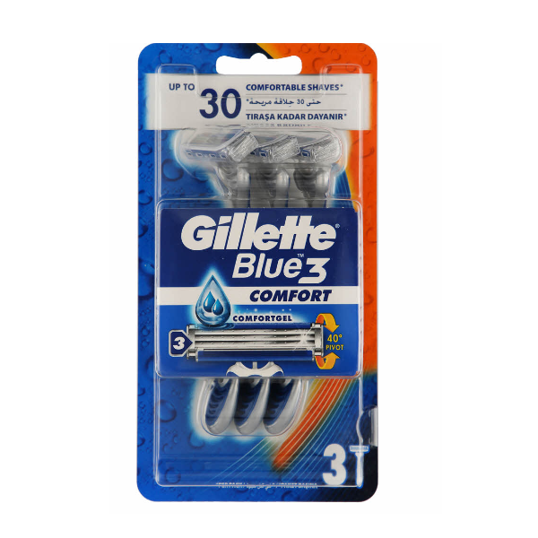 Gillette Blue 3 Razor 3 PD