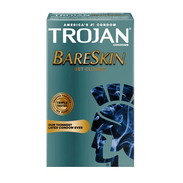 Trojan BareSkin Latex Condoms 10pcs - Shams Shopping Centre Trojan  