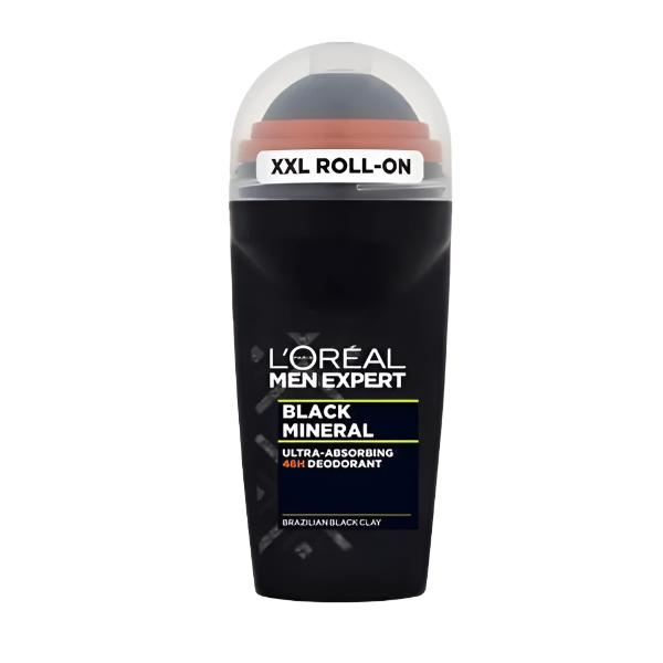 Loreal Men Expert Black Mineral Roll On 50ml - Shams Shopping Centre Loreal  