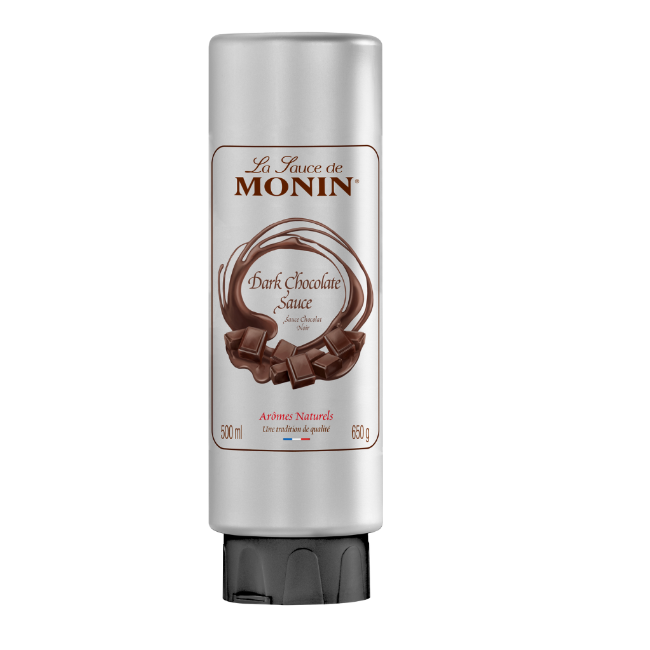 Monin Dark Chocolate Flavoured Sauce 500ml - Shams Shopping Centre Monin  