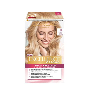 Loreal Excellence Creme 9 Very Light Blonde - Shams Shopping Centre Loreal  