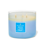BBW White T-Shirt 3 Wick Scented Candle 411g - Shams Shopping Centre Bath & Body Works  