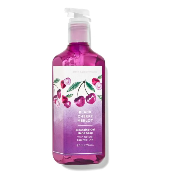 BBW Black Cherry Merlot Cleansing Gel Hand Soap 236ml - Shams Shopping Centre Bath & Body Works  
