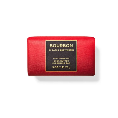 BBW Mens's Bourbon Shea Butter Cleansing Bar 141.7g - Shams Shopping Centre Bath & Body Works  