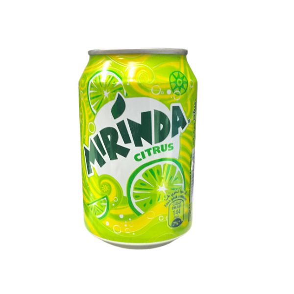 Mirinda Citrus Can 300ml - Shams Shopping Centre Pepsi  