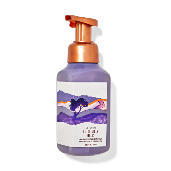 BBW Wildflower Fields Gentle Foaming Hand Soap 259ml - Shams Shopping Centre Bath & Body Works  