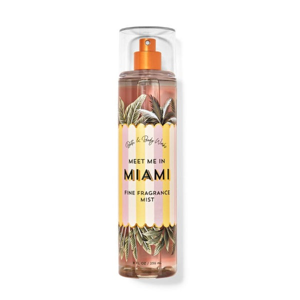 BBW Meet Me In Mia Mi Fine Fragrance Mist 236ml - Shams Shopping Centre Bath & Body Works  