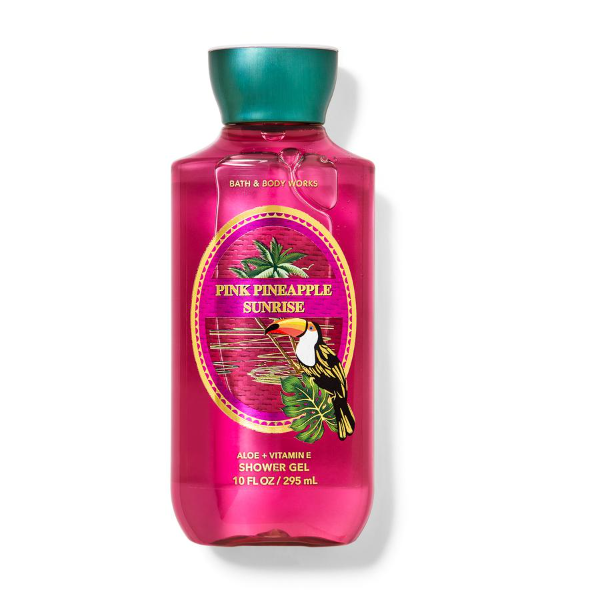 BBW Pink Pineapple Sunrise Shower Gel 295ml - Shams Shopping Centre Bath & Body Works  