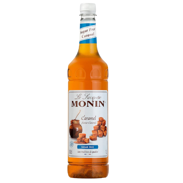 Monin Caramel Sugar Free Syrup 1L