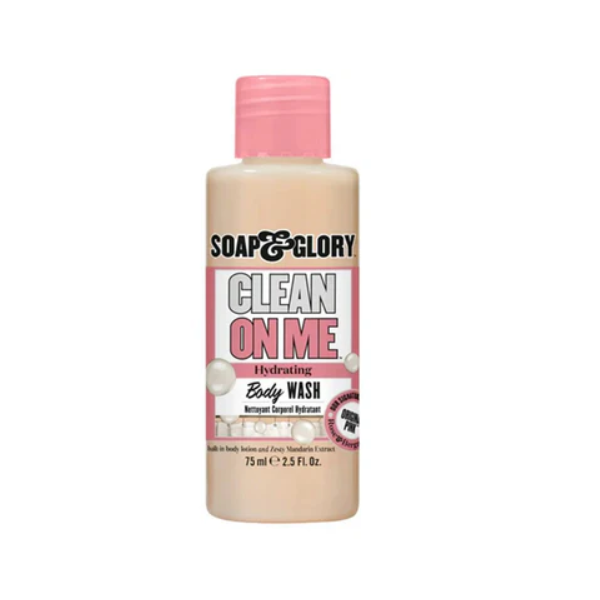 S&G Clean On Me Hydrating Body Wash 75ml - Shams Shopping Centre Soap & Glory  