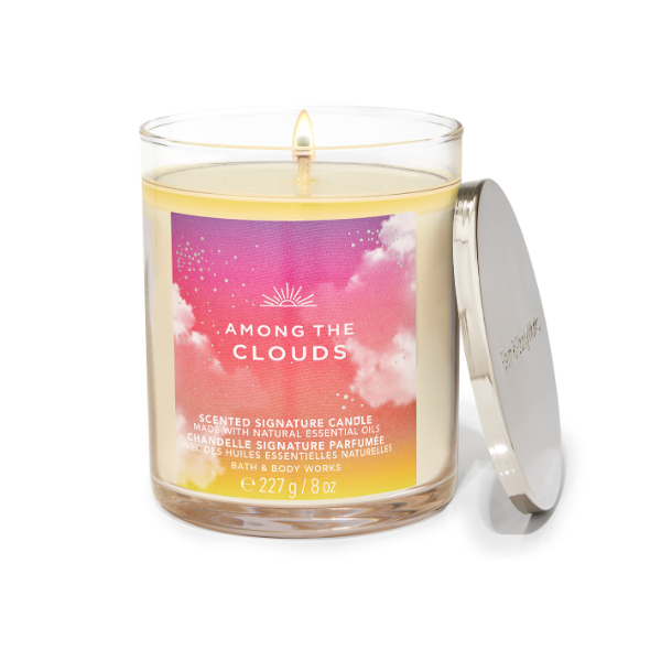 BBW Amond The Clouds 1 Wick Candle 227g