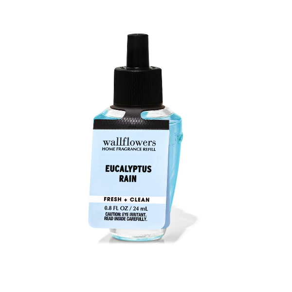 BBW Eucalyptus Rain Wallflowers Fragrance Refill 24ml - Shams Shopping Centre Bath & Body Works  