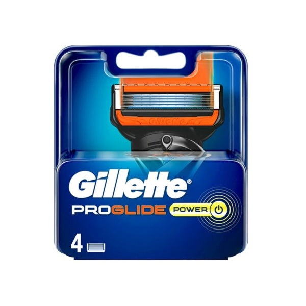 Gillette Proglide Power Cartridges Blades 4pcs - Shams Shopping Centre Gillette  
