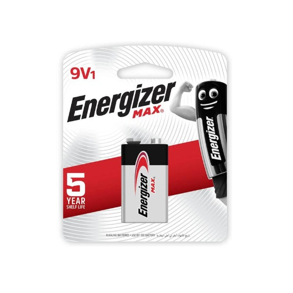 Energizer Max ALK 9Volt BP1 - Shams Shopping Centre Energizer  