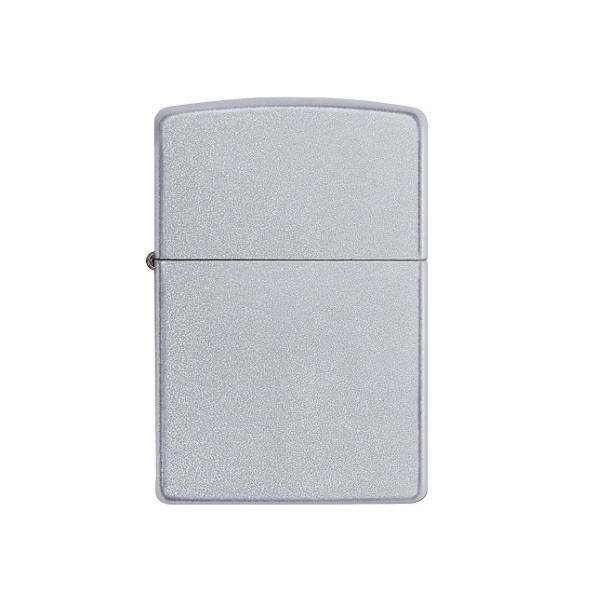 Zippo 205 181399 Reg Satin Chrome Zip - Shams Shopping Centre Zippo  