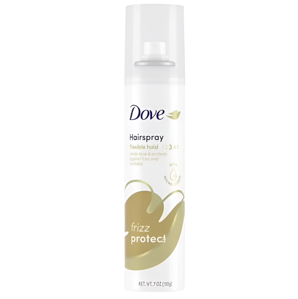 Dove Frizz Protect Flexible Hold 3 Hair Spray 198g - Shams Shopping Centre Dove  