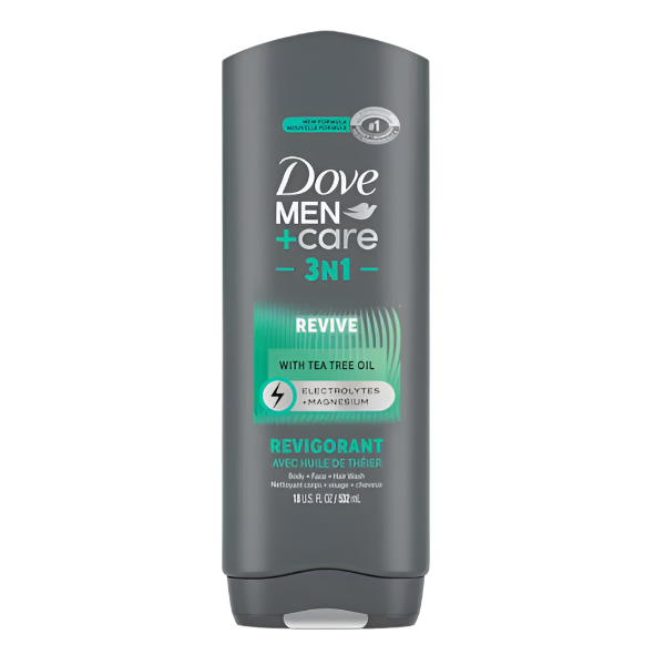 Dove Men +Care Revive With Tea Tree Oil Body Wash 532ml