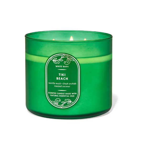 BBW White Barn Tiki Beach Scented Candle 411g - Shams Shopping Centre Bath & Body Works  