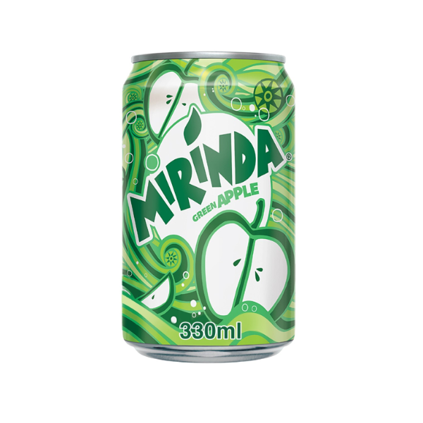 Mirinda Green Apple Can 330ml - Shams Shopping Centre Mirinda  